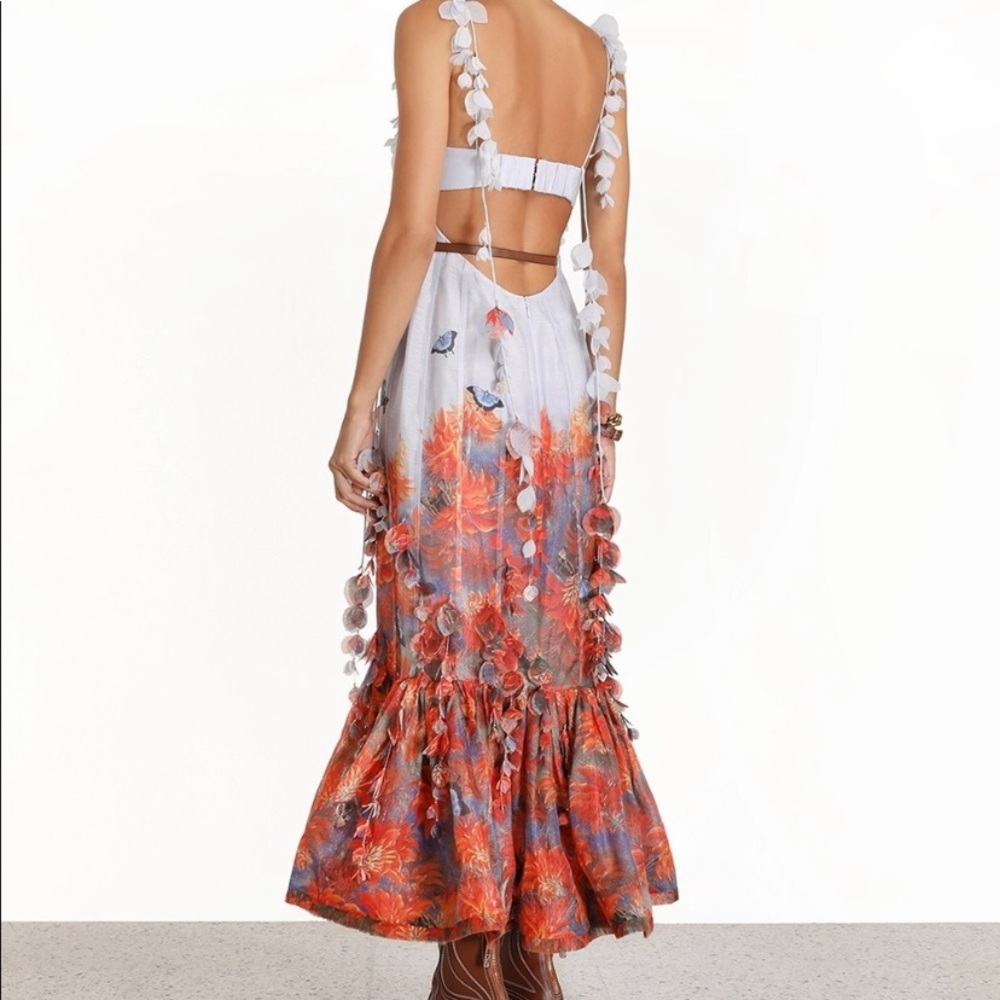 Zimmermann Wild Botanica Printed Petal Gown - Picture 3 of 15